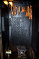 Ribs And Bacon In The Smoke House